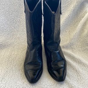 Seychelles black mens cowboy boots